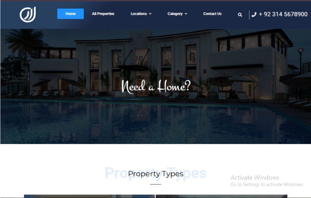 Javeria Fatima WordPress Developer Logo or Social Media Management Portfolio.